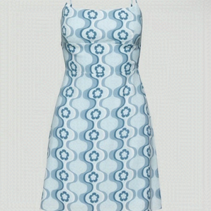 Aritzia Sunday Best Jackson Dress in 70s Vector Blue • M Medium